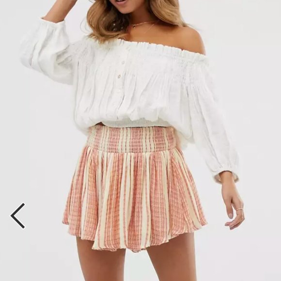Free People Pants - Free People She Will Be Loved Beach Shorts